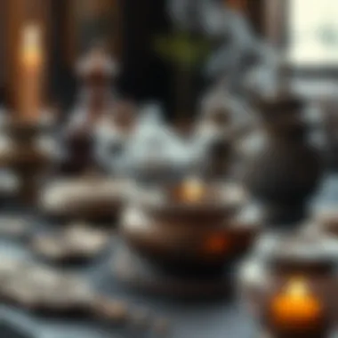 Historical artifacts showcasing the use of incense in ancient rituals