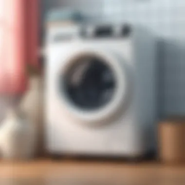 Clean and maintained washing machine