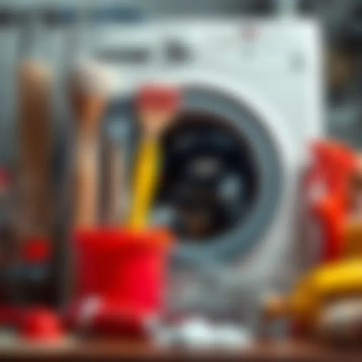 Tools required for cleaning washing machine