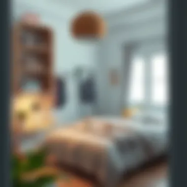 Creative organization techniques to enhance bedroom functionality.