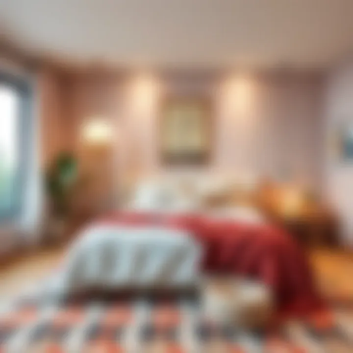 Cozy and inviting bedroom atmosphere created by a well-chosen set